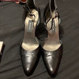 Bally’s ankle strap shoes. Worn few times.  Black. Great dancing shoes. 7 1/2